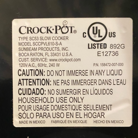 Programmable Crockpot - Picture 5 of 5